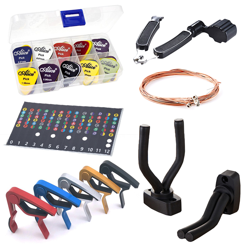 Bass Guitar Strings - Guitar Capo Storage Hooks Bronze Guitar