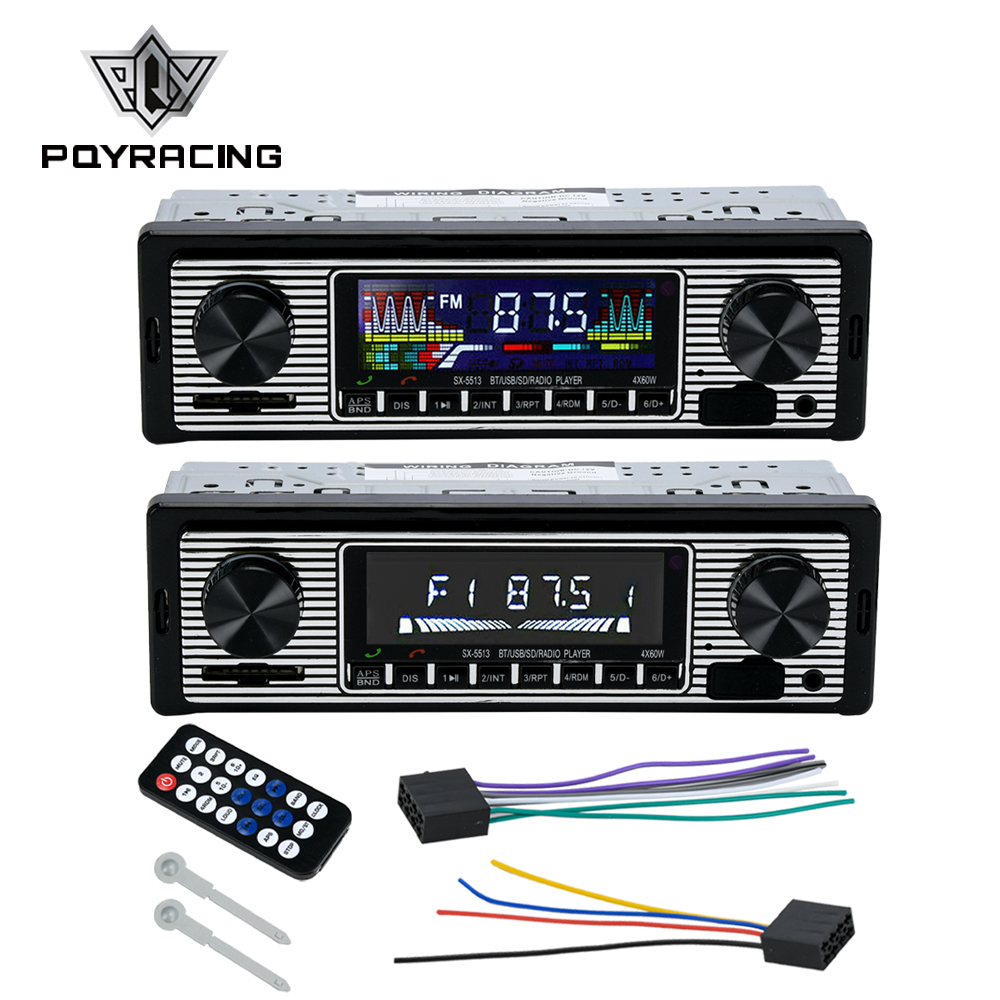 Audio Music Player - Vintage Car Radio Vehicle Integrated MP3