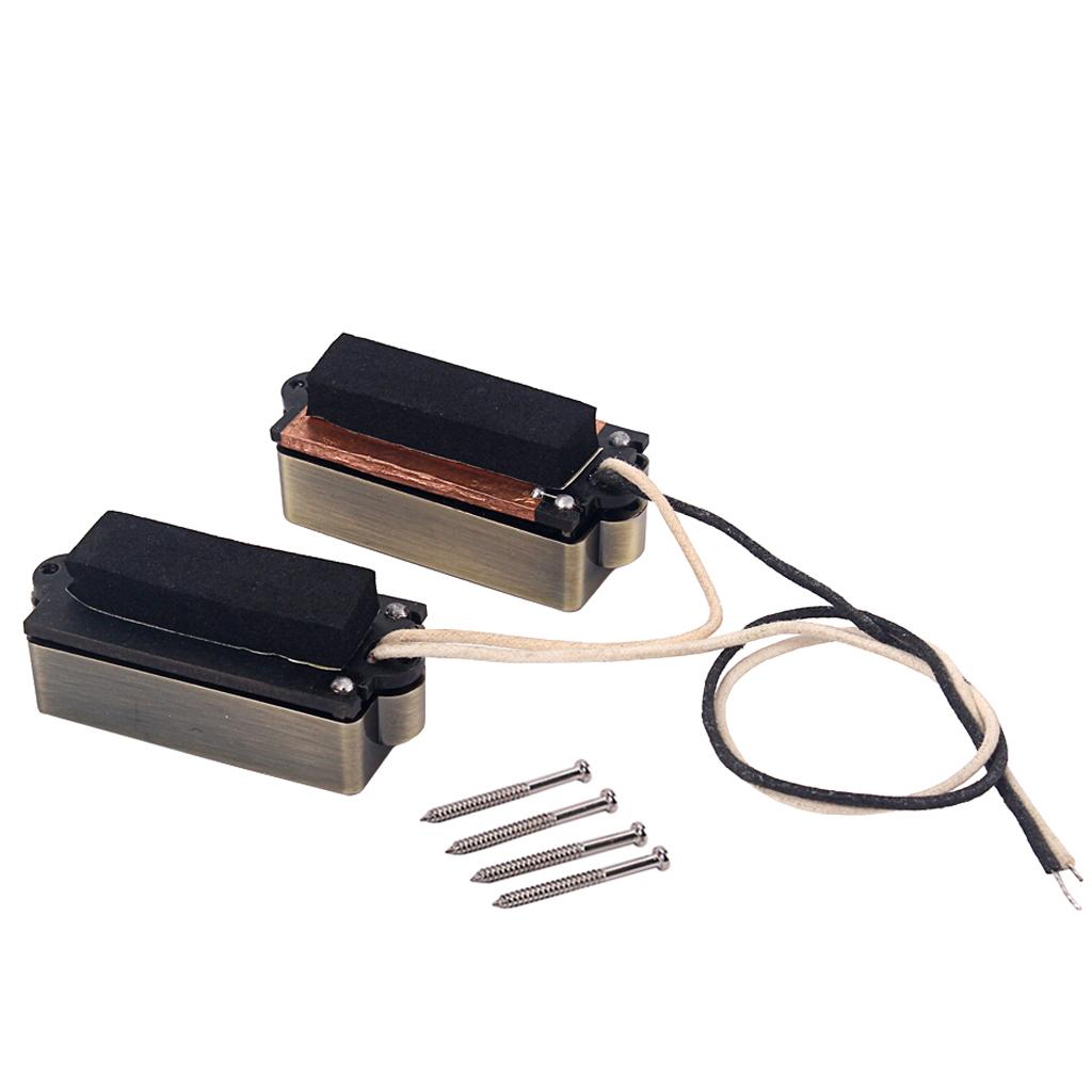 Bass Guitar Strings - Bass Guitar Pickup Neck Bridge Set
