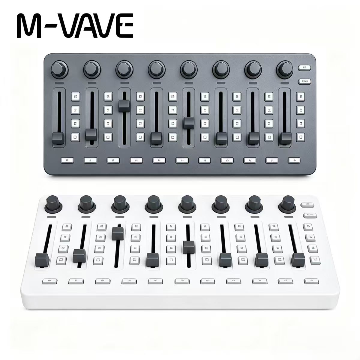 Midi Controller Pad - M-VAVE SMC-MIXER Wireless MIDI Controller, 43