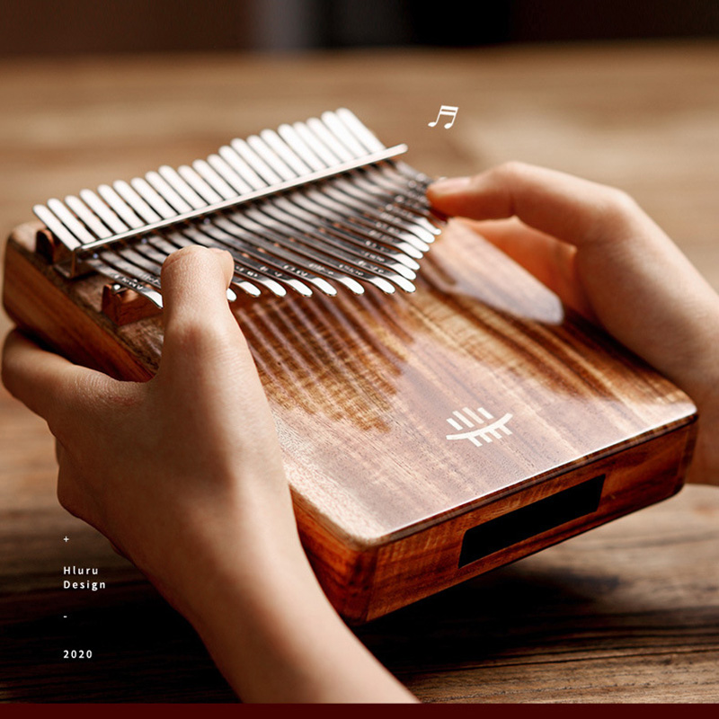 Kalimba Thumb Piano - Hluru Kalimba 17 Keys with Hole