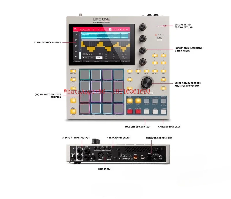 Midi Controller Pad - 2026GOOD Arranger Keyboard Drum Machine Controller