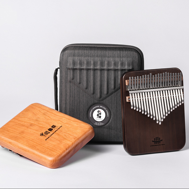 Kalimba Thumb Piano - Hluru Professional 21 Key Walnut Borad