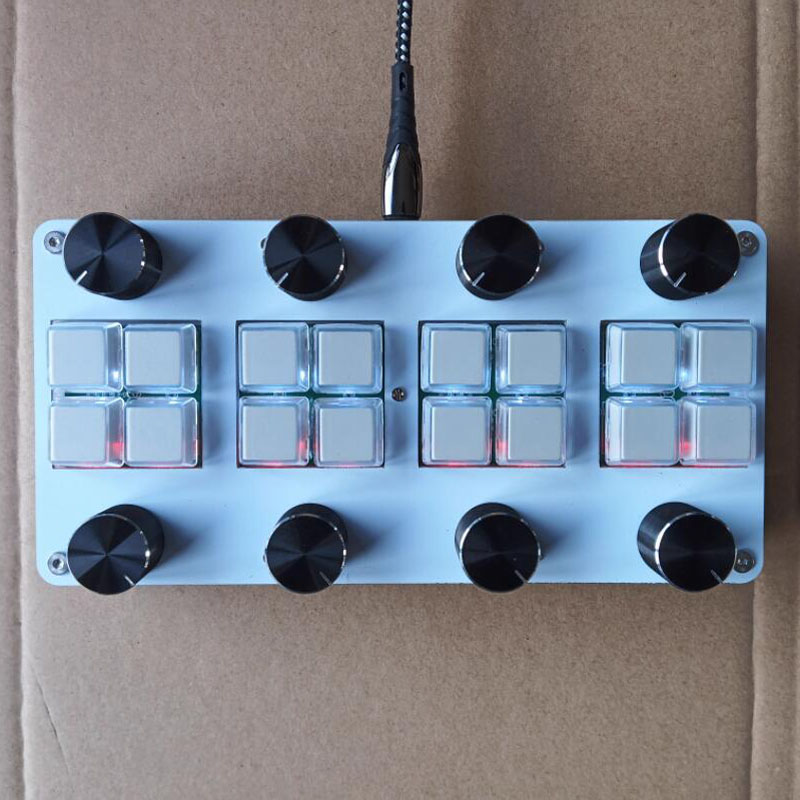Midi Controller Pad - With 8 switches and 8 Damping
