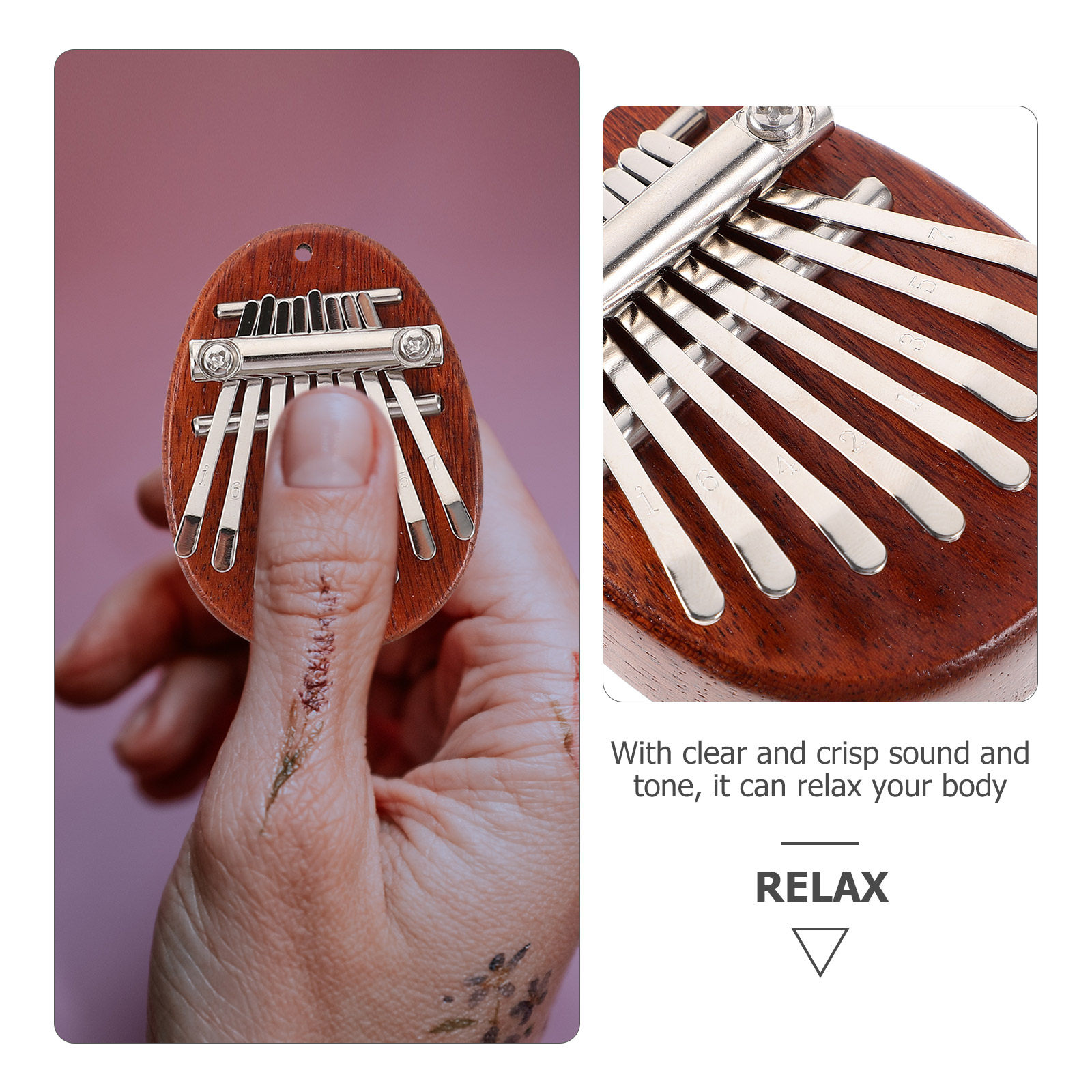 1Set Kalimba Thumb Piano Mini  - Kalimba Thumb Piano review and price