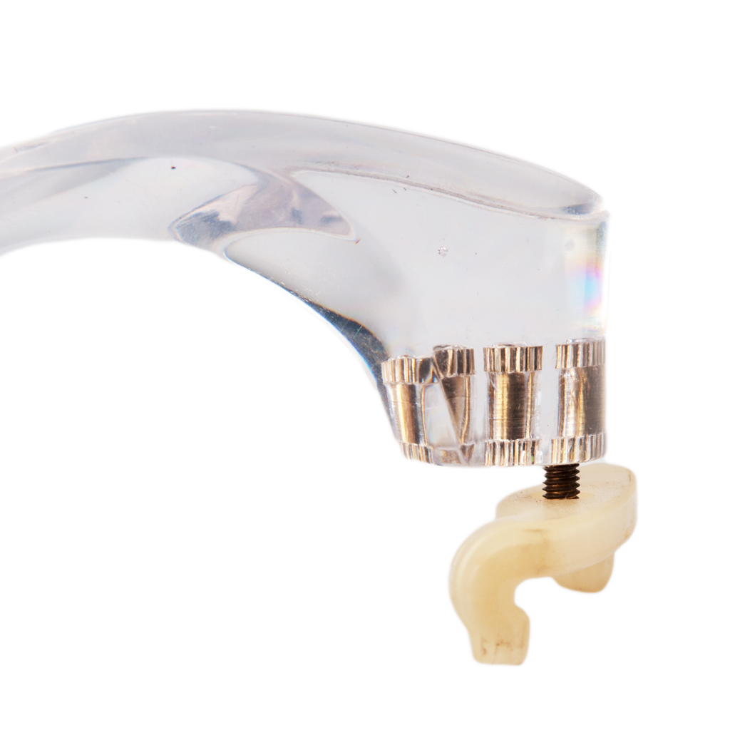 LOOK Adjustable Crystal Transp - Violin Shoulder Rest review and price