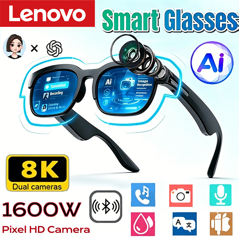 Lenovo Smart Glasses 2026 New  - Audio Music Recording review and price