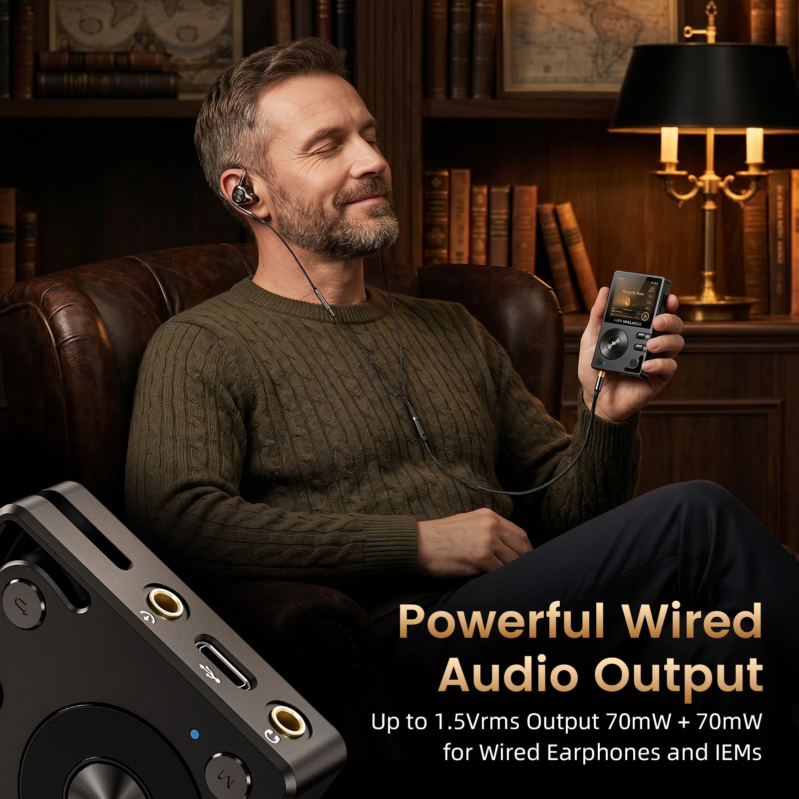 DAP HIFI Player, Bluetooth 5.2 - Audio Music Offline review and price