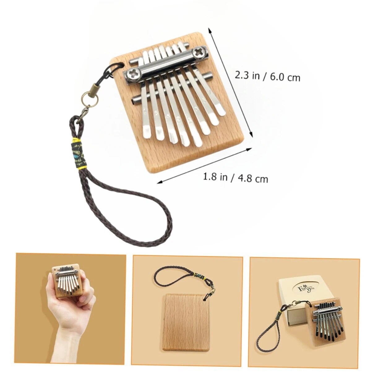 Miwayer Mini Kalimba 8 Key Thu - Kalimba Thumb Piano review and price
