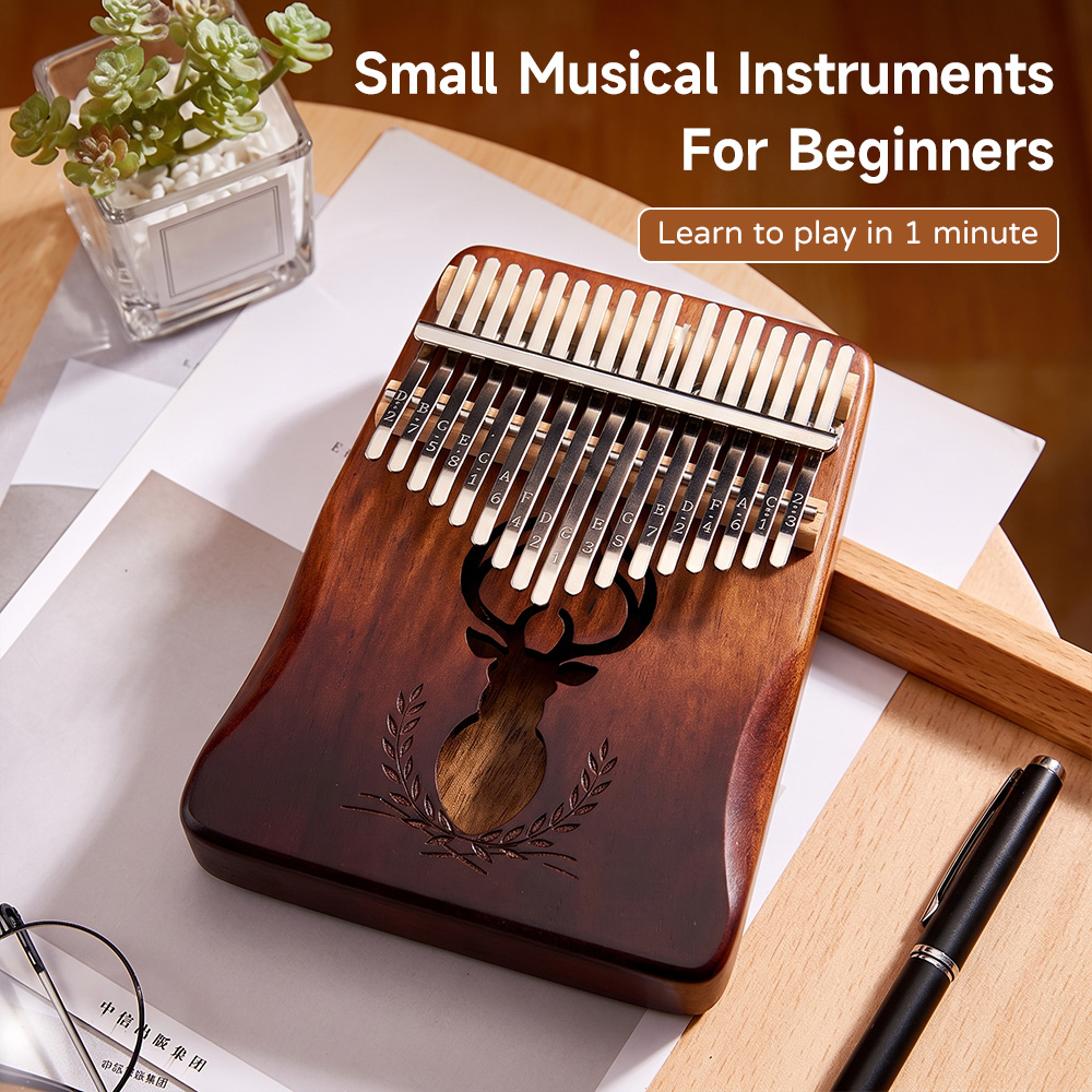 21 Key Mahogany Kalimba 17 Key - Kalimba Thumb Piano review and price