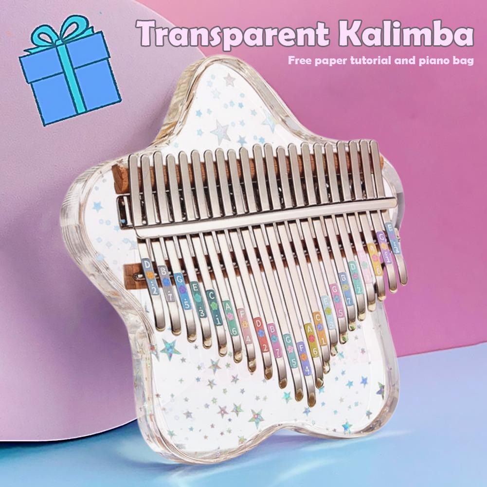 21/17 Keys Portable Finger Pia - Kalimba Thumb Piano review and price