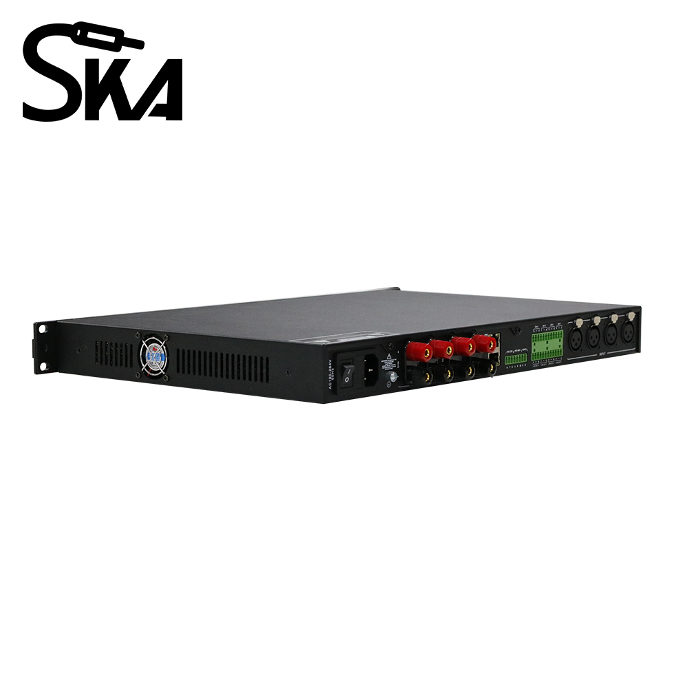DSP Digital Power Amplifier 1U - Audio Mixer 4 Channel review and price