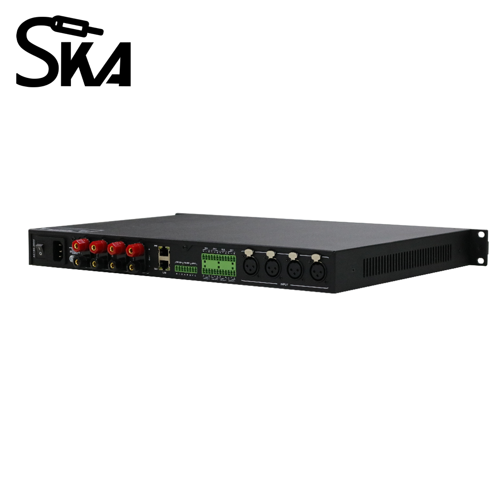 DSP Digital Power Amplifier 1U - Audio Mixer 4 Channel review and price