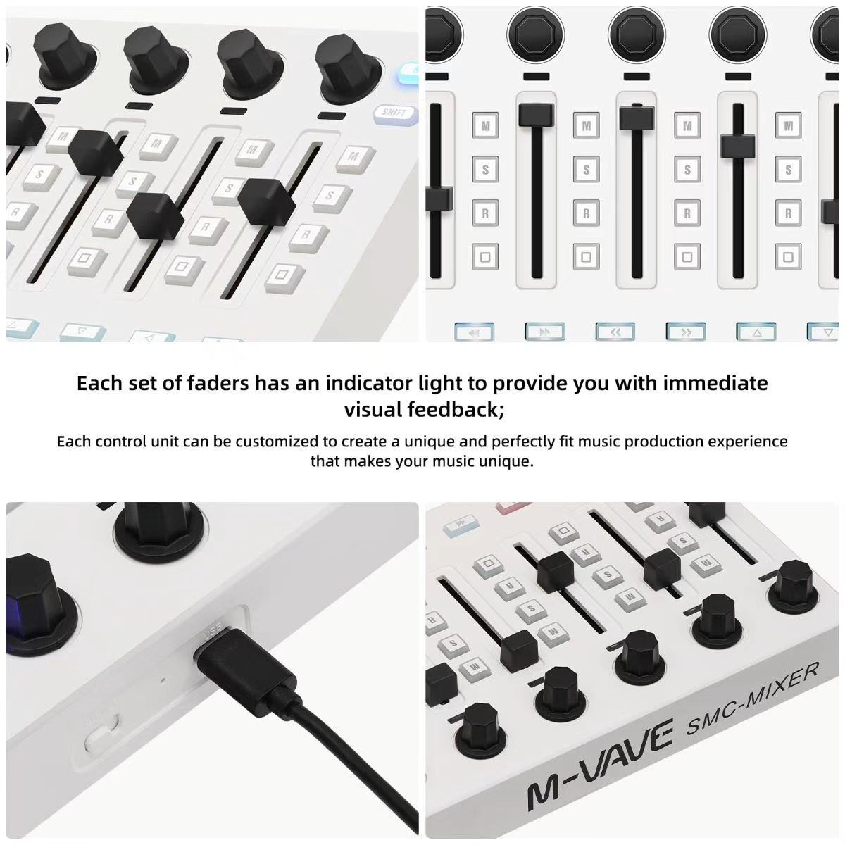 M-VAVE SMC-MIXER Wireless MIDI - Midi Controller Pad review and price
