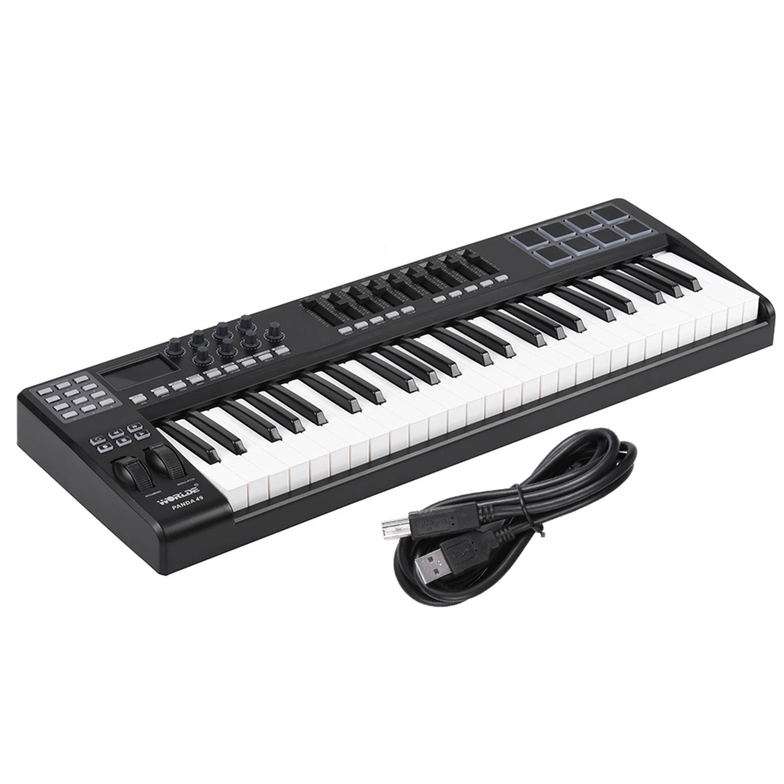 WORLDE PANDA49 Edu Pack | 49Ke - Midi Controller Pad review and price