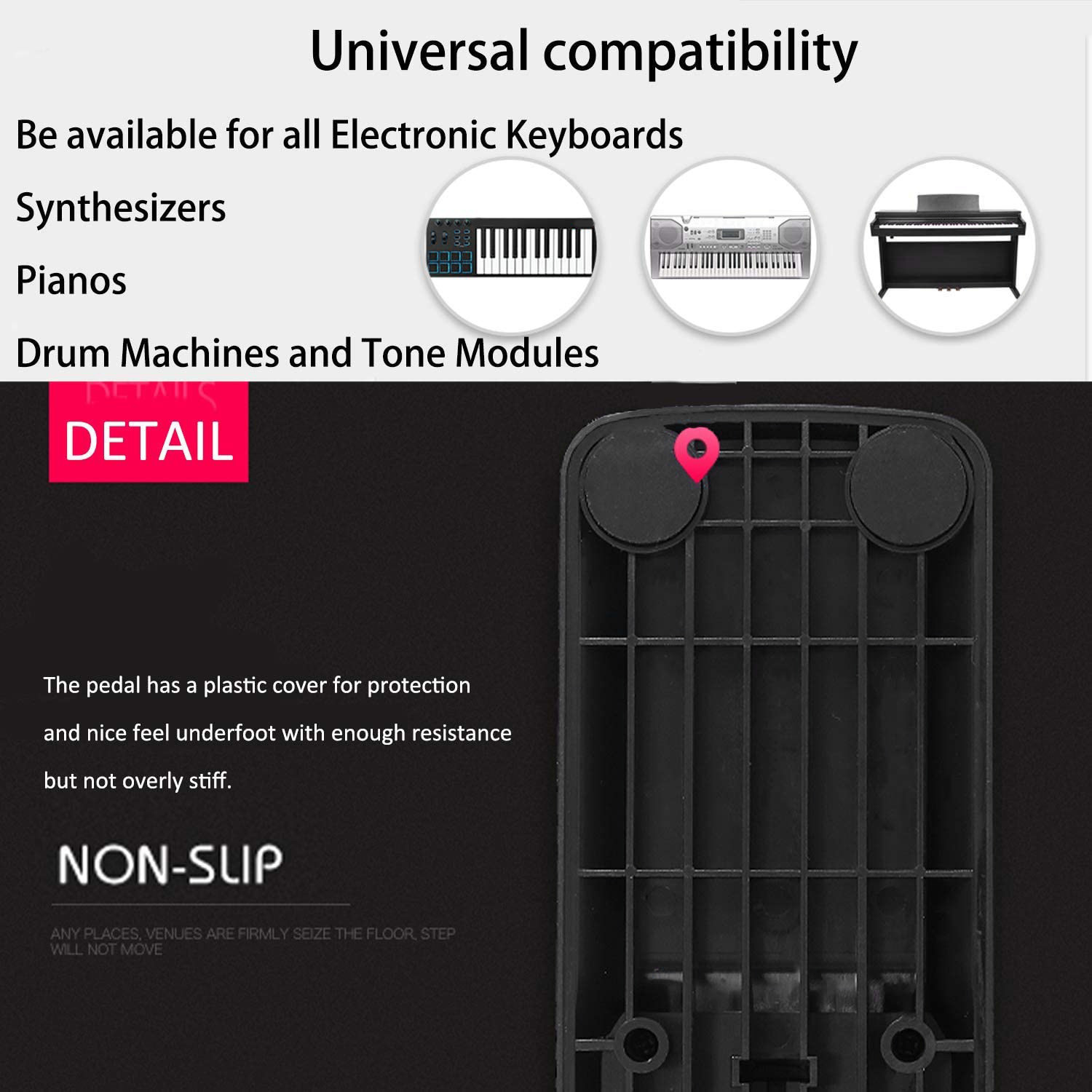 Superior-Universal Sustain Ped - Piano Sustain Pedal review and price