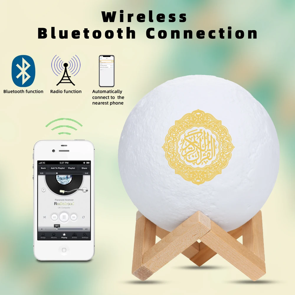 Wireless Bluetooth Speaker Qur - Audio Music Islamic review and price