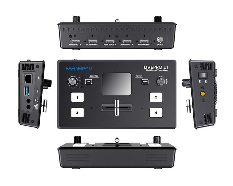 FEELWORLD LIVEPRO L1 V1 4xHDMI - Audio Mixer 4 Channel review and price