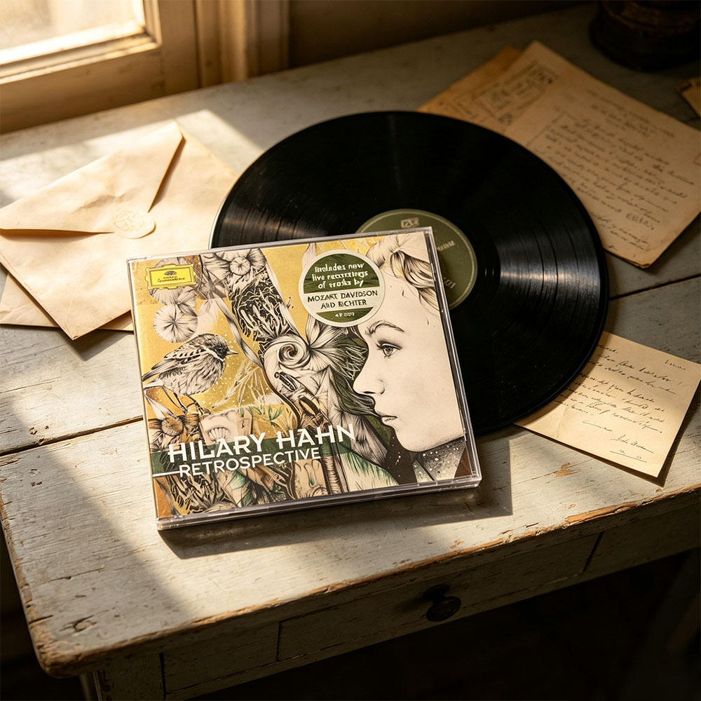 CD 'Retrospective' Hilary Hahn - Audio Music Recording review and price