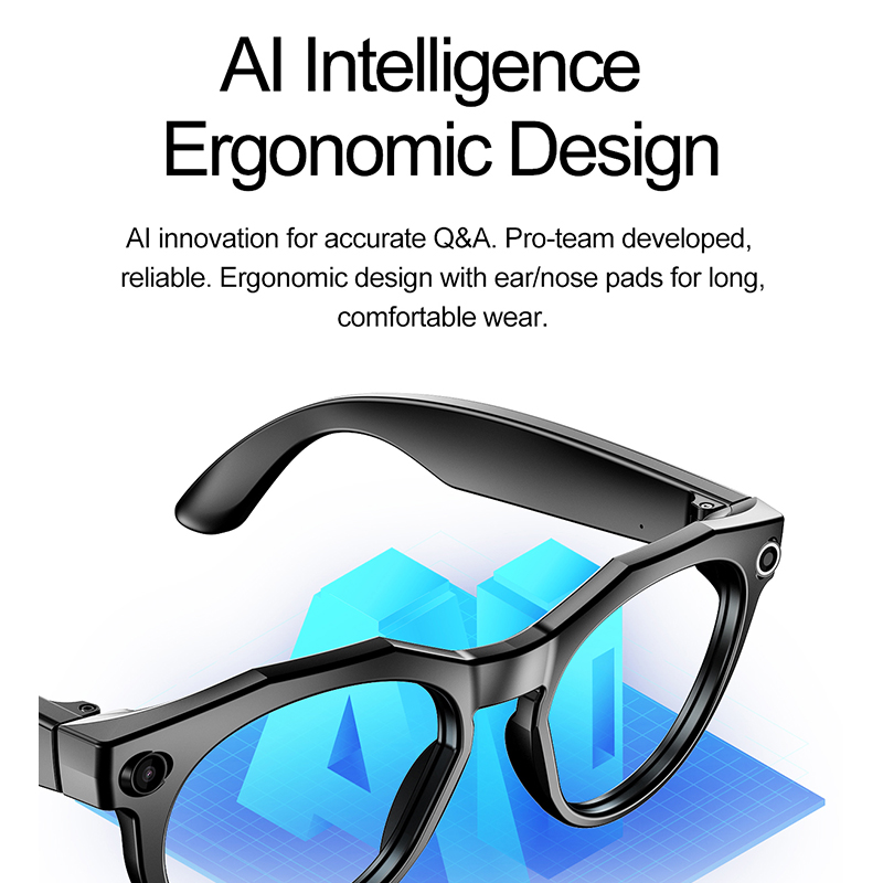 Smart AI Photo Glasses 100+ La - Audio Music Recording review and price