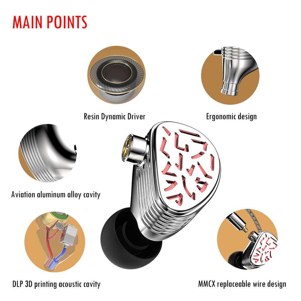 BGVP THHIFI Character 1DD+ 1BA - Audio Music Technology review and price