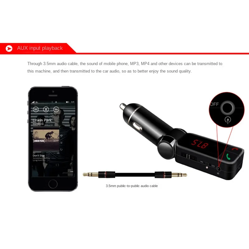 BC06 Car Bluetooth-compatible  - Audio Music Player review and price