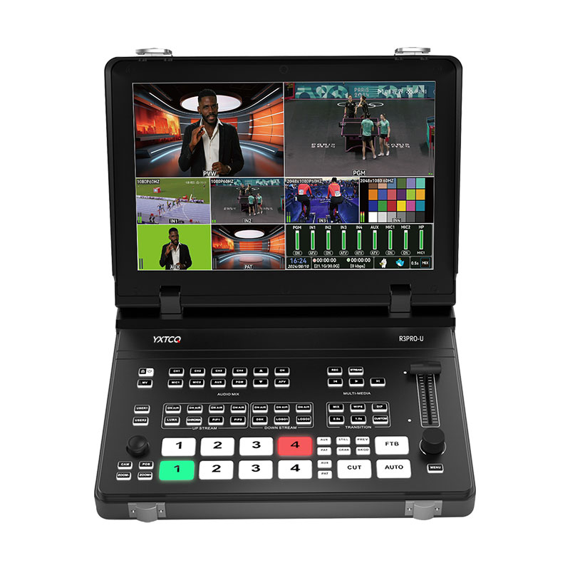 YXTCQ R3PRO-U 4K Live Video Sw - Audio Mixer 4 Channel review and price