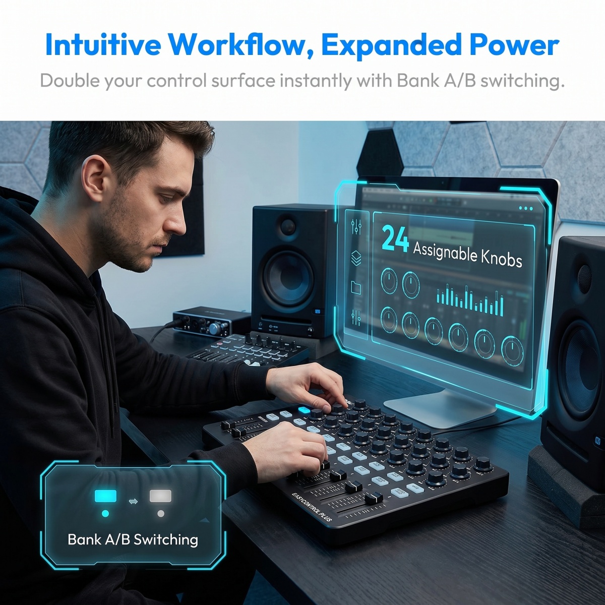 Worlde Easycontrol Plus USB MI - Midi Controller Pad review and price