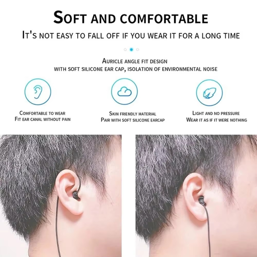3.5mm Short Wired Headphones S - Audio Music Player review and price