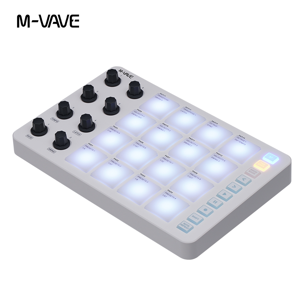 M-VAVE Wireless Midi Pad Contr - Midi Controller Pad review and price