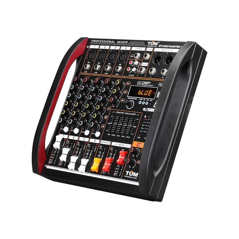 4 / 8-channel mixer DSP reverb - Audio Mixer 4 Channel review and price