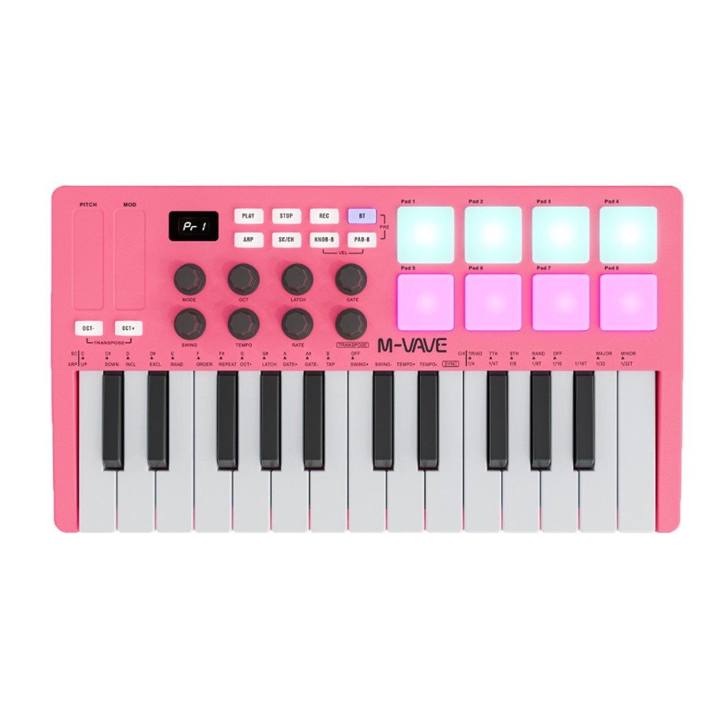 M-VAVE MIDI 25-Key USB MIDI Ke - Midi Controller Pad review and price