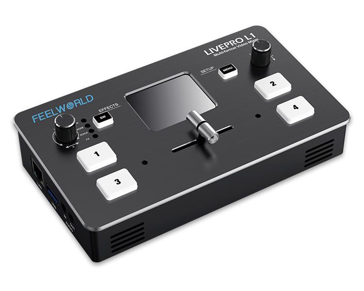 FEELWORLD LIVEPRO L1  4xHDMI I - Audio Mixer 4 Channel review and price