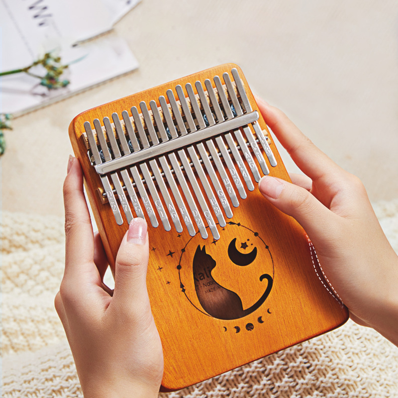 17 Keys Kalimba Gradient Color - Kalimba Thumb Piano review and price