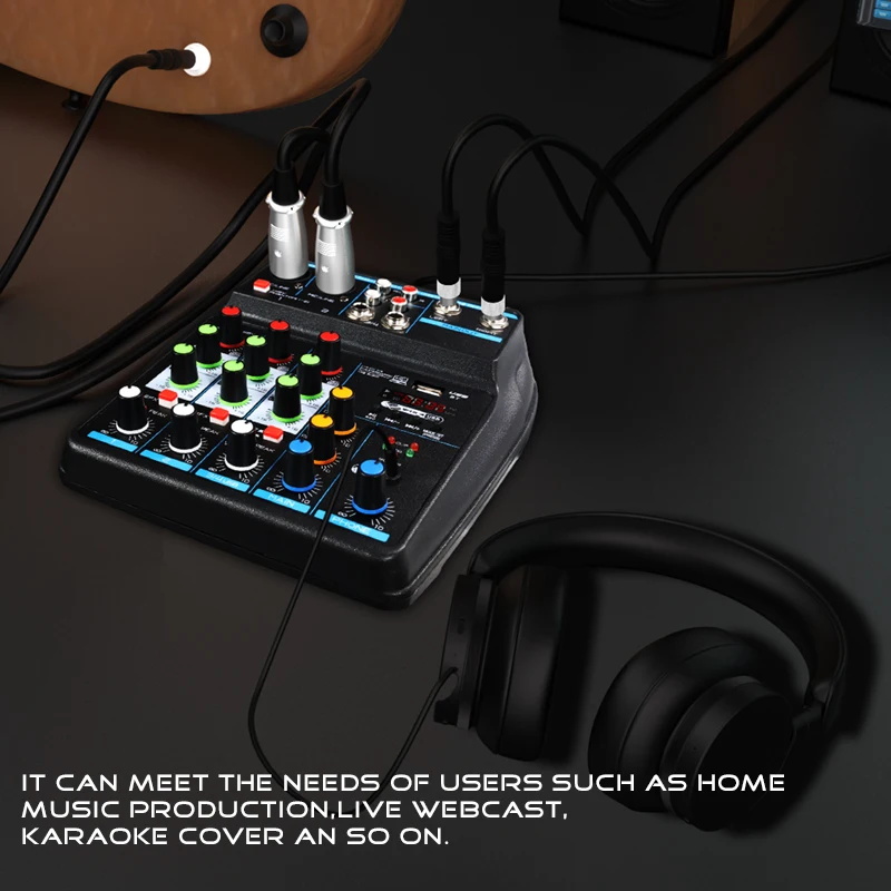 4-Channel Mini USB Audio Mixer - Audio Mixer 4 Channel review and price