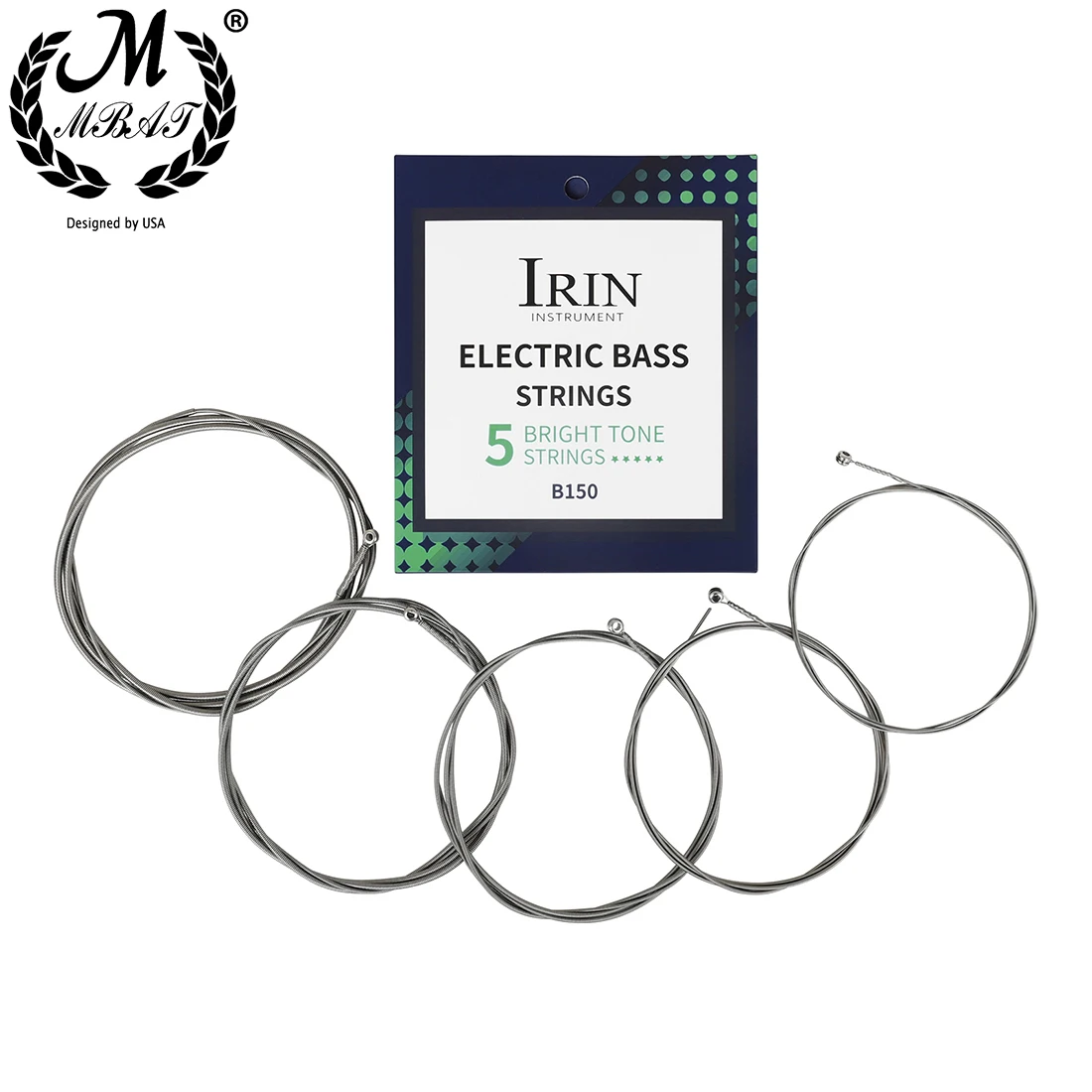 M MBAT Electric Bass Guitar 5  - Bass Guitar Strings review and price
