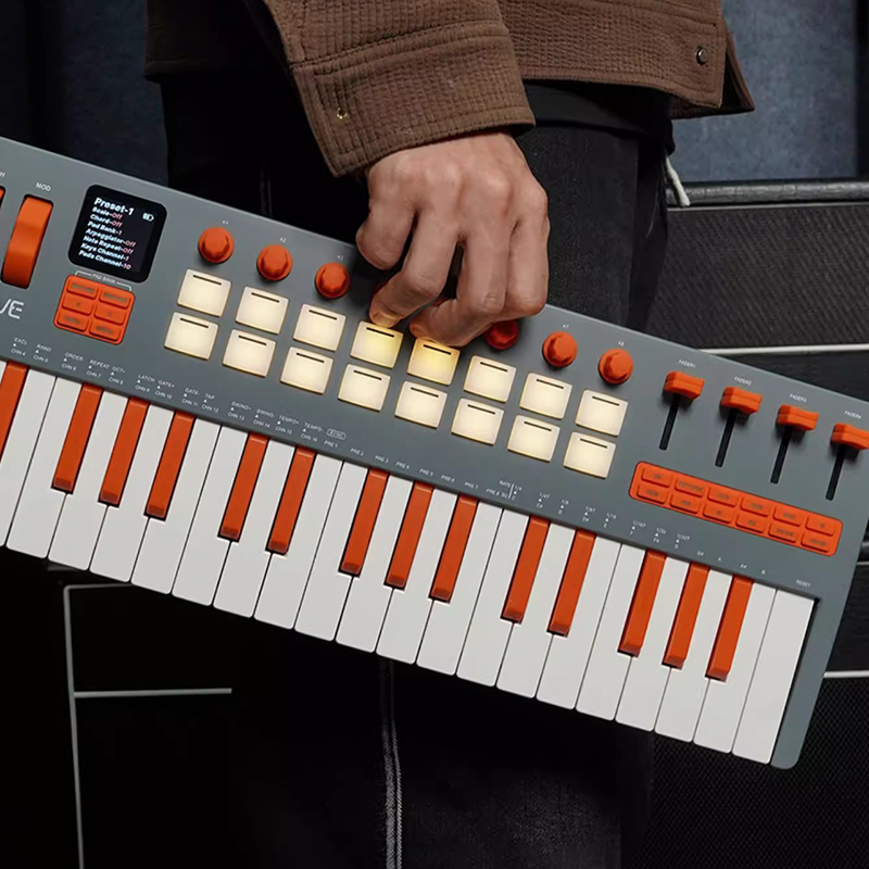 37 Key MIDI Keyboard Portable  - Midi Controller Pad review and price