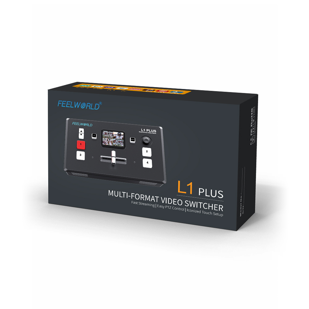 FEELWORLD L1 PLUS Multi-Camera - Audio Mixer 4 Channel review and price