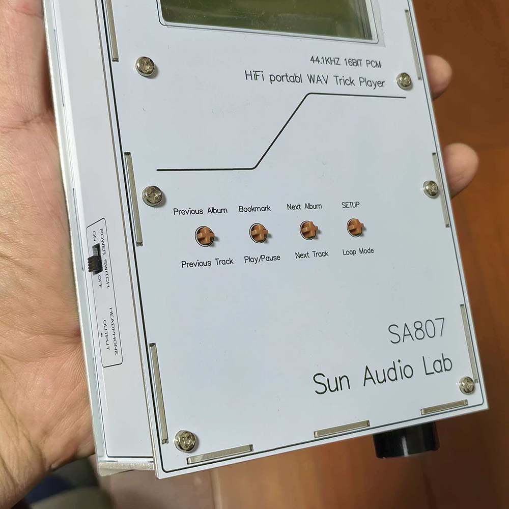 SA807 Audiophile Music Player  - Audio Music Lab review and price